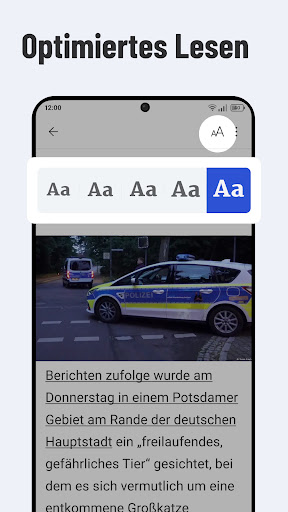 Zip Nachrichten: Aktuelle Screenshot