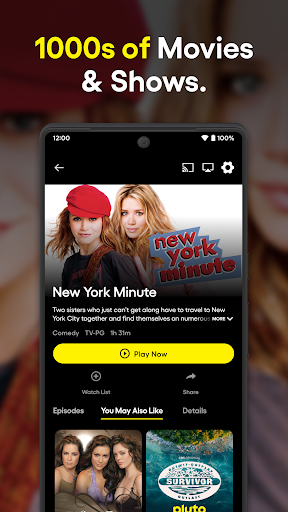 Captura de pantalla de PlutoTV: Stream Free Movies/TV