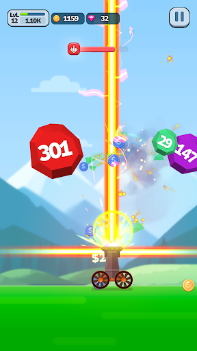 Captura de pantalla de Ball Blast Cannon blitz mania