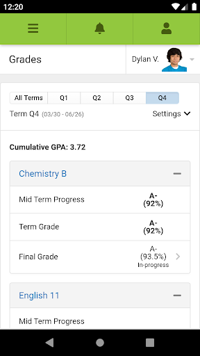 Campus Parent Screenshot