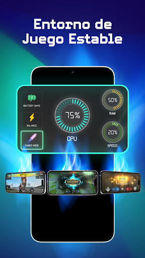Captura de pantalla de TurboSpeed: Game Mode FPS