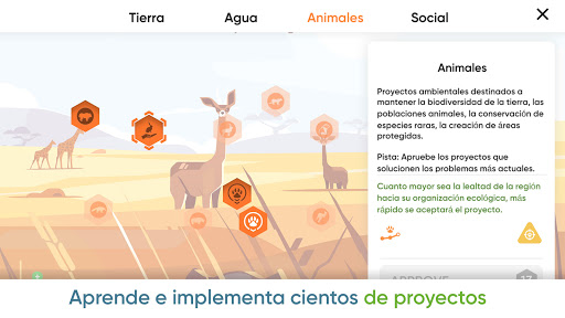 Captura de pantalla de ¡ECO inc. Sandbox del Mundo