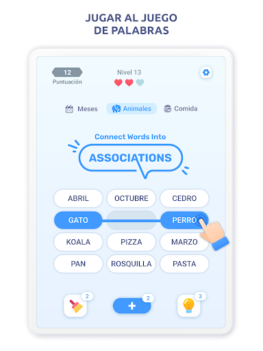 Captura de pantalla de Associations - Juego Palabras
