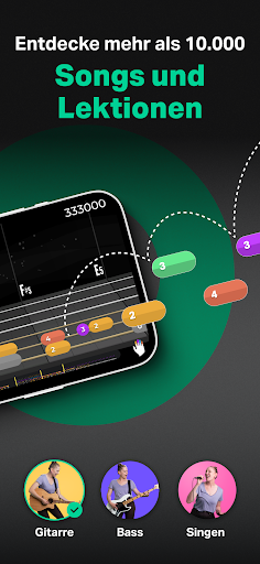 Yousician: Gitarre & Bass Screenshot