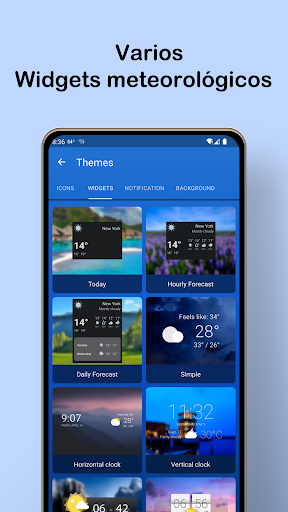 Captura de pantalla de Pronóstico del tiempo local