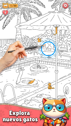 Captura de pantalla de Find The Cat - Spot It!