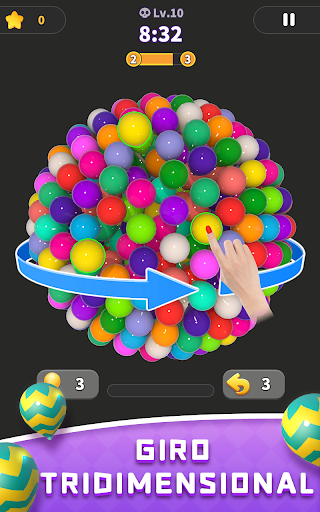 Captura de pantalla de Balloon Master 3D: Parejas