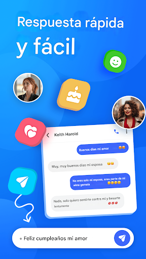 Captura de pantalla de Aplicación de mensajería SMS