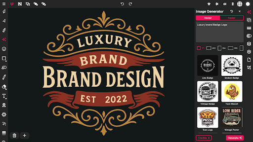Vector Ink: SVG, Illustrator screenshot