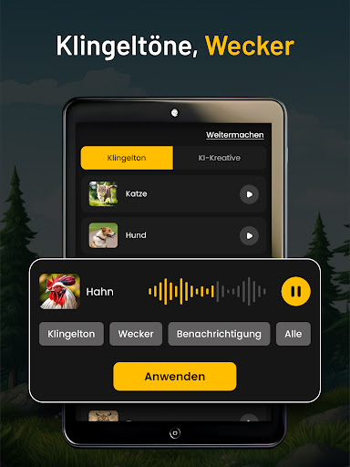 Tierklingeltöne Screenshot