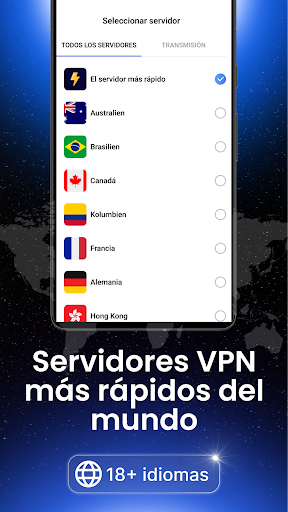 Captura de pantalla de VPN Lumos: VPN fácil de usar