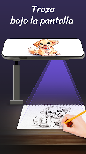 Captura de pantalla de AR Dibujo - Pintar y Calcar
