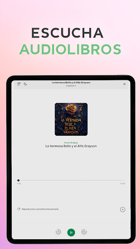 Captura de pantalla de GALATEA: Libros y audiolibros
