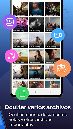 Captura de pantalla de Ocultar fotos - Photo Lock App