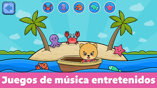 Captura de pantalla de Piano bebé: música y canciones