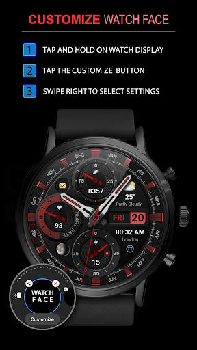 Captura de pantalla de WFP 339 Ultra watch face