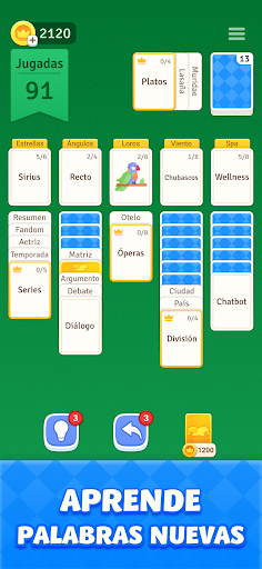 Captura de pantalla de Solitaire Associations Journey