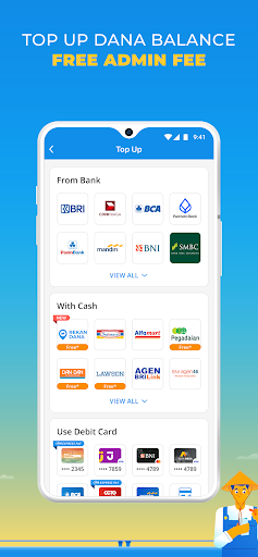 Captura de pantalla de DANA Indonesia Digital Wallet