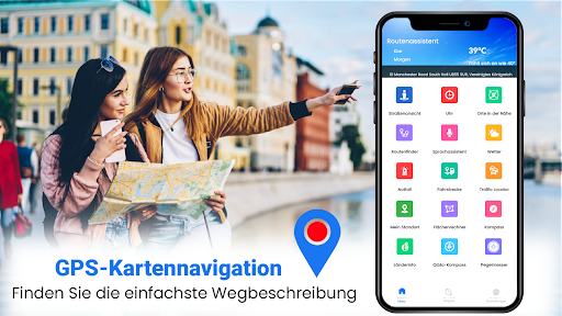 Route Karte Navigation Screenshot