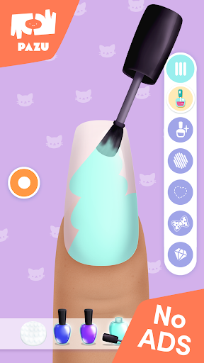 Captura de pantalla de Salón de uñas para niñas