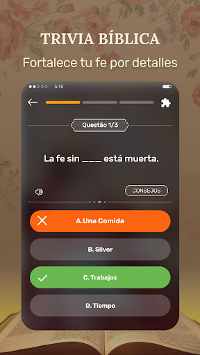 Captura de pantalla de Santa Biblia - Versículo+Audio