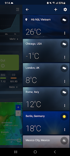 Wetter - Wetter in Echtzeit Screenshot
