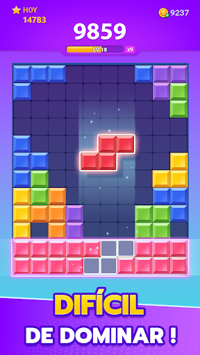 Captura de pantalla de Block Crush・Puzzle de Bloques