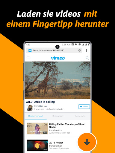 Video-Downloader, Video-Saver Screenshot
