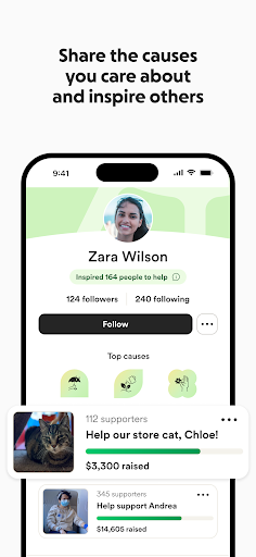 GoFundMe: Fundraise and Give screenshot