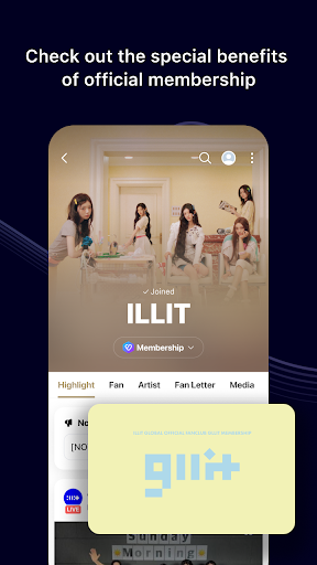 Weverse: Connect with Artists screenshot
