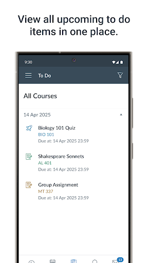 Canvas By Instructure screenshot