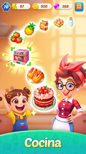 Captura de pantalla de Merge Cooking®