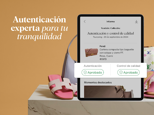 Captura de pantalla de Vestiaire Co Moda Segunda Mano