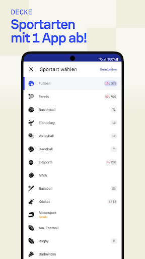 Sofascore: Fussball Ergebnisse Screenshot