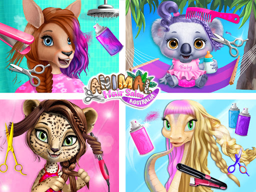 Captura de pantalla de Animal Hair Salon Australia
