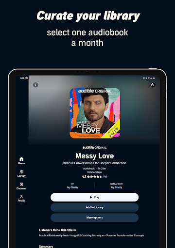 Audible: Audiobooks & Podcasts screenshot