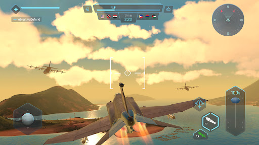 Captura de pantalla de Sky Warriors: Combates Aéreos