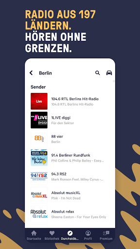 TuneIn Radio Pro Screenshot