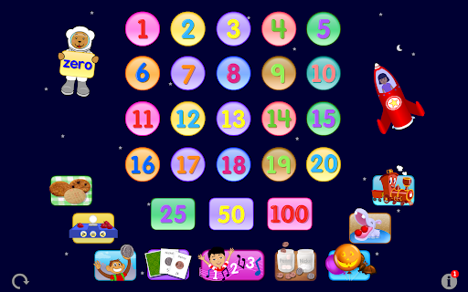 Captura de pantalla de Starfall Numbers