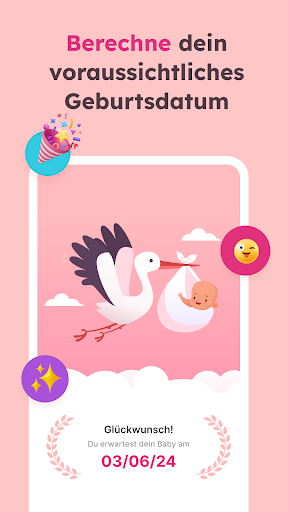 Schwangerschafts-App - Momly Screenshot