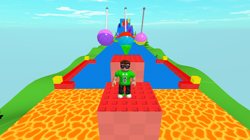 Captura de pantalla de Obby's World Easy Parkour