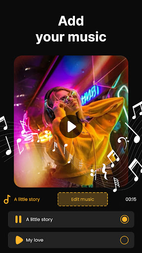 Photo Video Maker Music Song screenshot