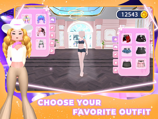 Captura de pantalla de Fashion Impress: Dress Up Star