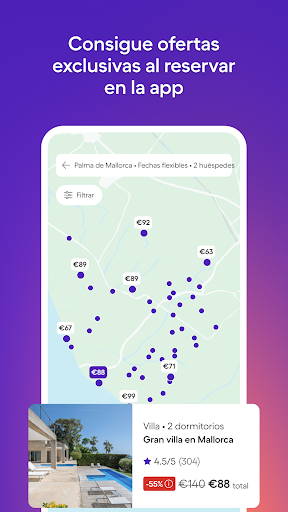 Captura de pantalla de Alquiler vacacional - HomeToGo
