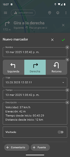 Captura de pantalla de Geo Tracker - GPS tracker
