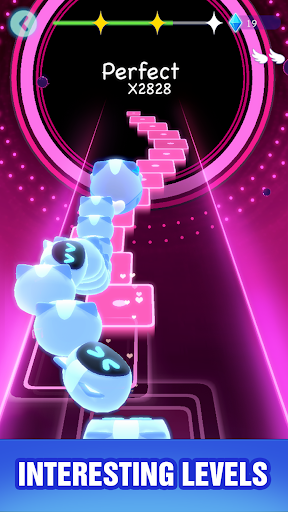 Captura de pantalla de Cat Hop - Juegos de piano