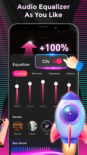Captura de pantalla de Offline Music Mp3 Player- Muso