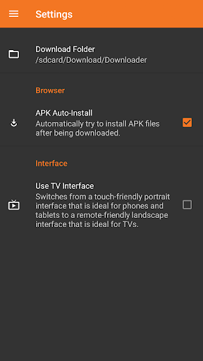 Captura de pantalla de Downloader by AFTVnews