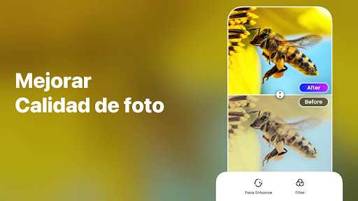 Captura de pantalla de Foto/Vídeo IA, Melhorador