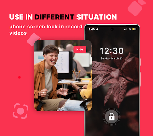 Background Video Recorder App screenshot